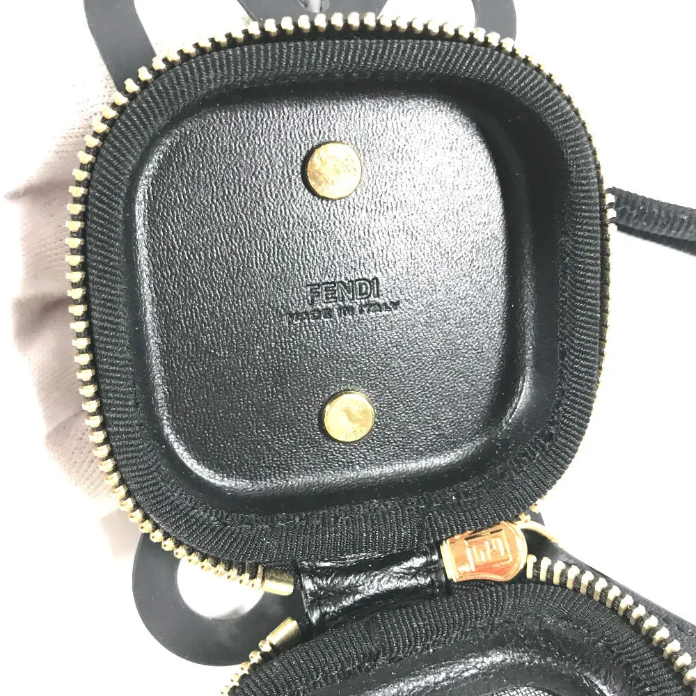 FENDI strap Rubber, Leather black Mesh strap included logo smartphone pouch case mens Used