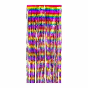 Foil Curtain Multi Colour 2mx1m