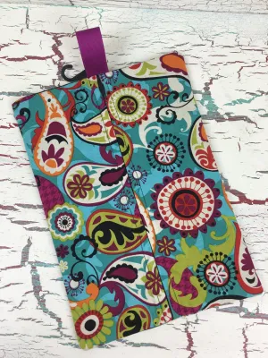 Funky Paisley Diaper/Wipee Case