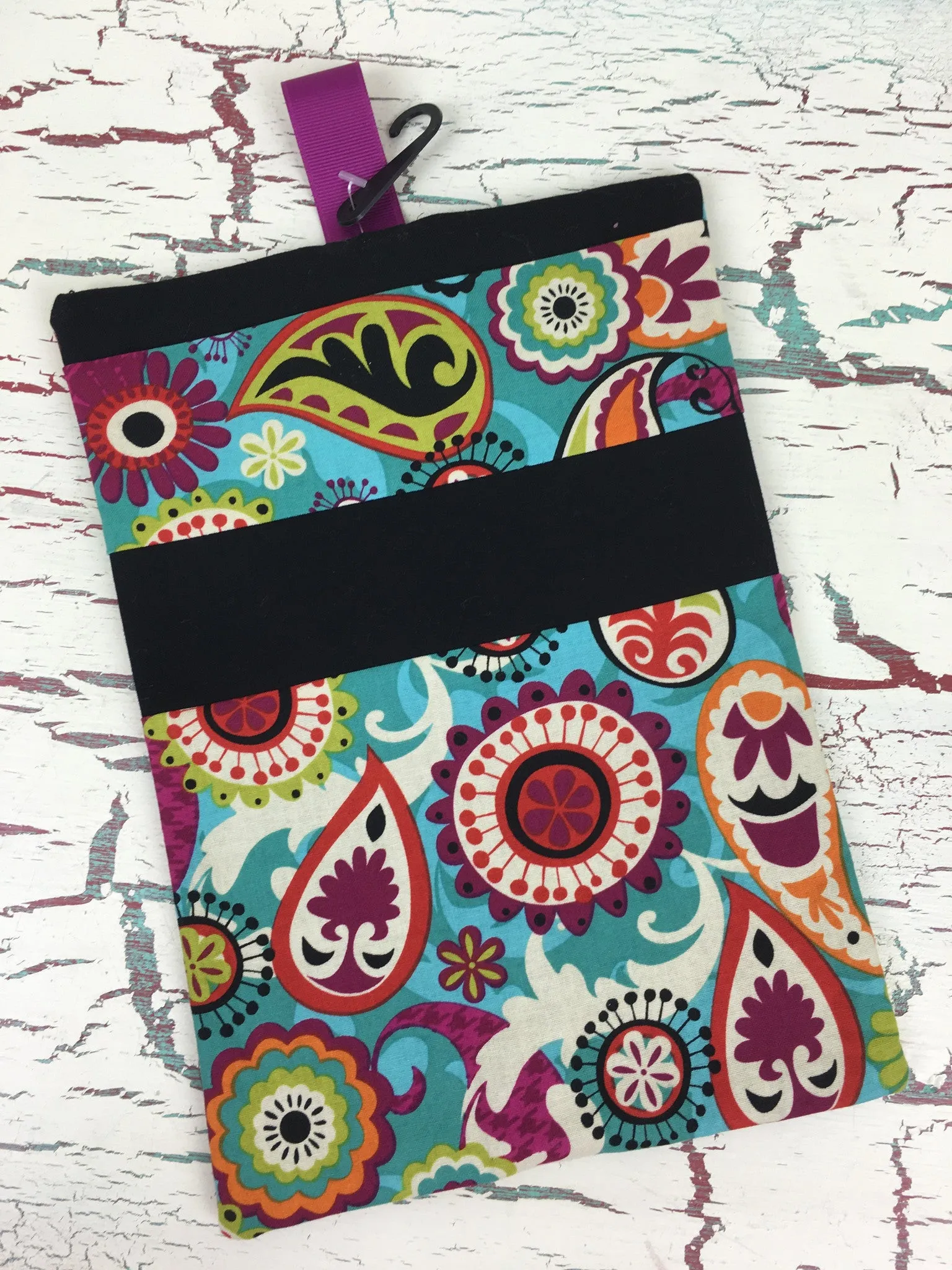 Funky Paisley Diaper/Wipee Case