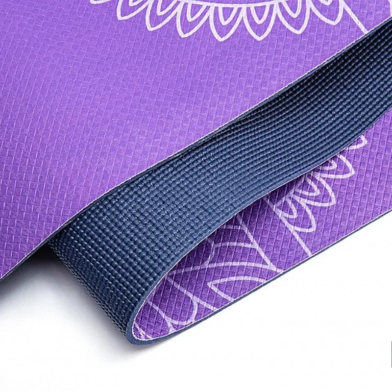Gemini: Yoga Mat for Zodiac Lovers. Personalized Sun Sign Pilates mat. Extra thick, Non Slip. WickedYo.