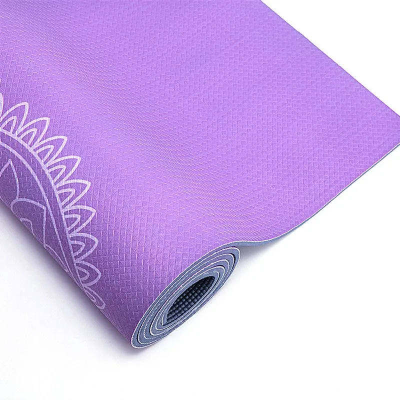 Gemini: Yoga Mat for Zodiac Lovers. Personalized Sun Sign Pilates mat. Extra thick, Non Slip. WickedYo.