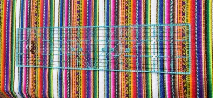Genuine Aguayo Bolivian Peruvian White fabric