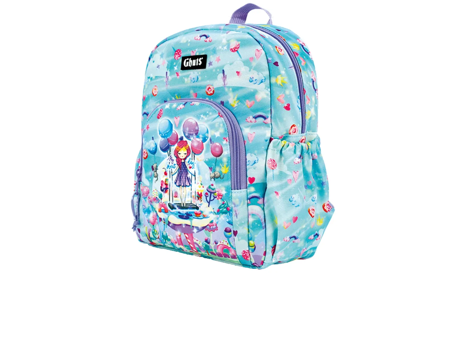 Ghuts Candy Land Pre School Backpack 02 - Blue Multi