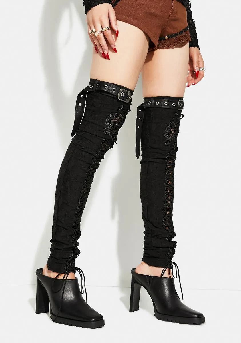 Gorgeous Gothic Leg Warmers