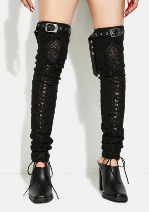 Gorgeous Gothic Leg Warmers