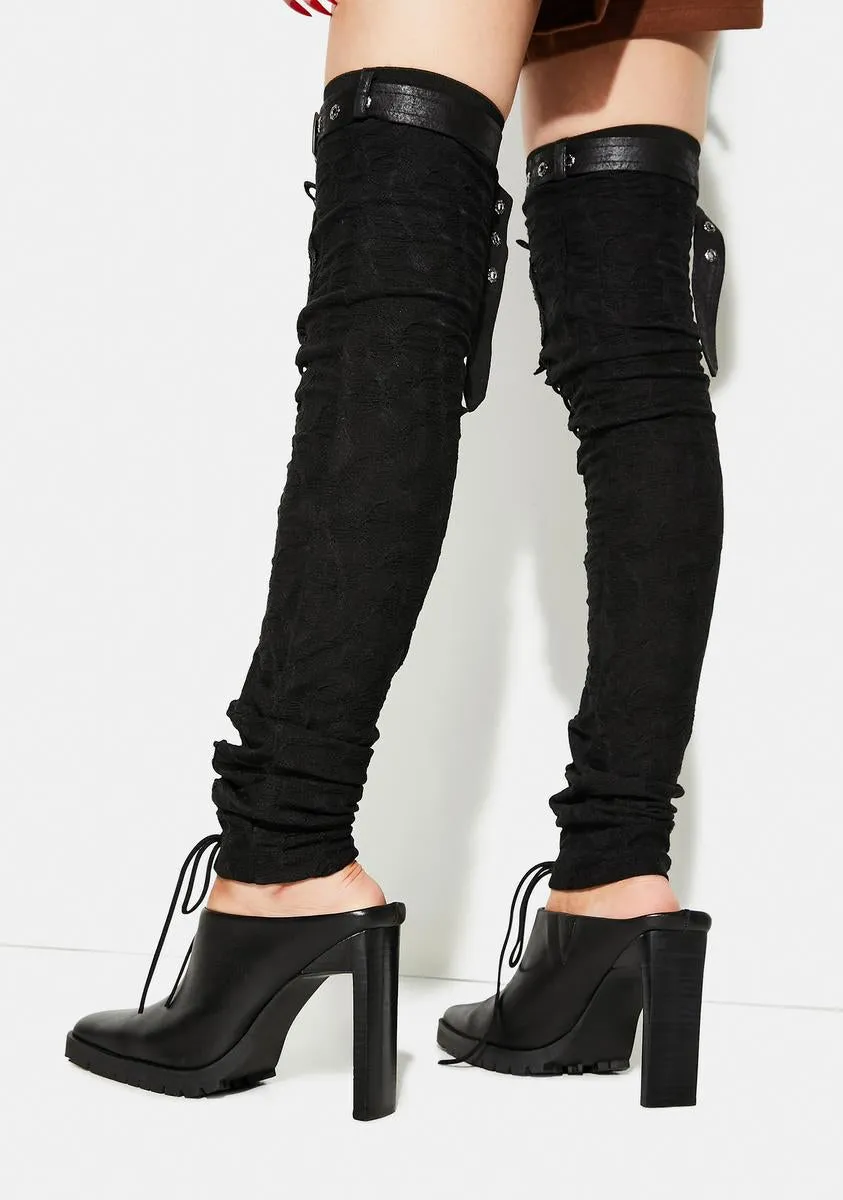 Gorgeous Gothic Leg Warmers