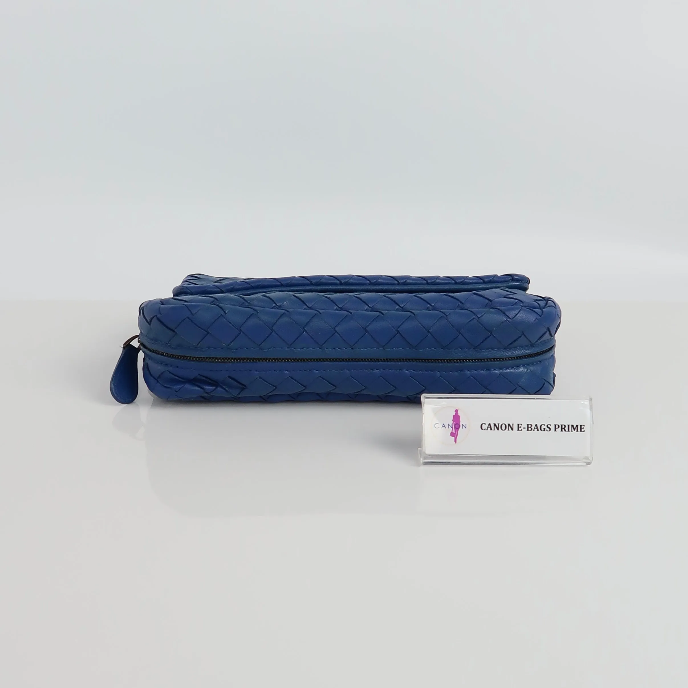 Intrecciato Flap Crossbody Bag