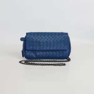 Intrecciato Flap Crossbody Bag