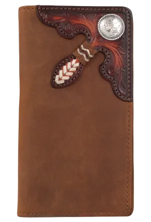 Justin Brown Buckaroo Checkbook Wallet