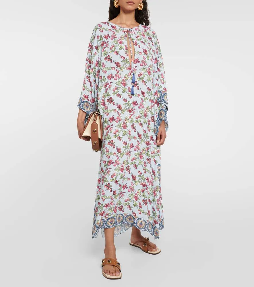 Kaftan with ETRO print, multi-colored