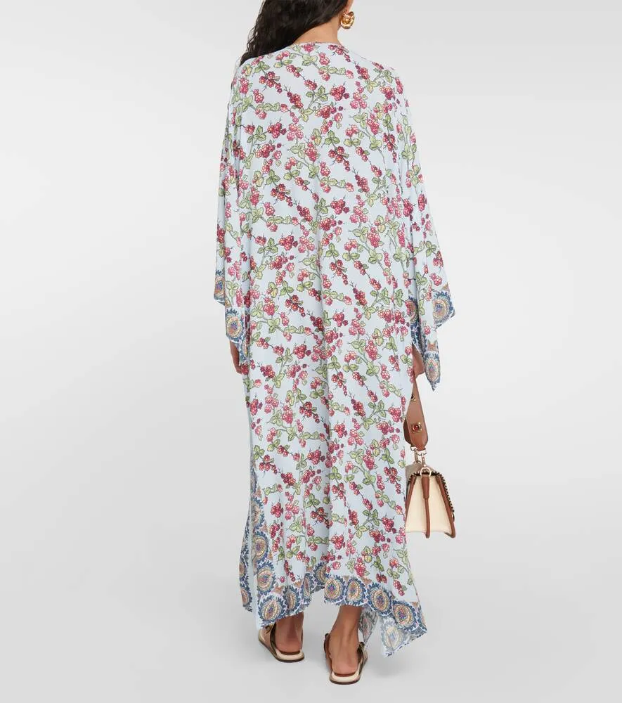 Kaftan with ETRO print, multi-colored