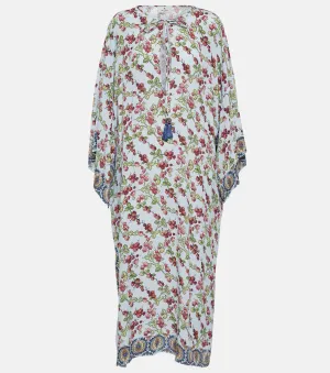 Kaftan with ETRO print, multi-colored