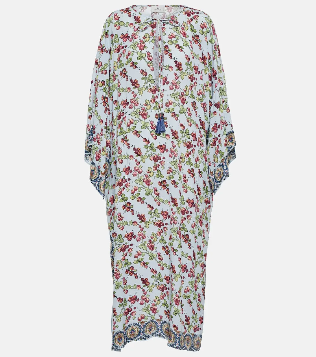 Kaftan with ETRO print, multi-colored
