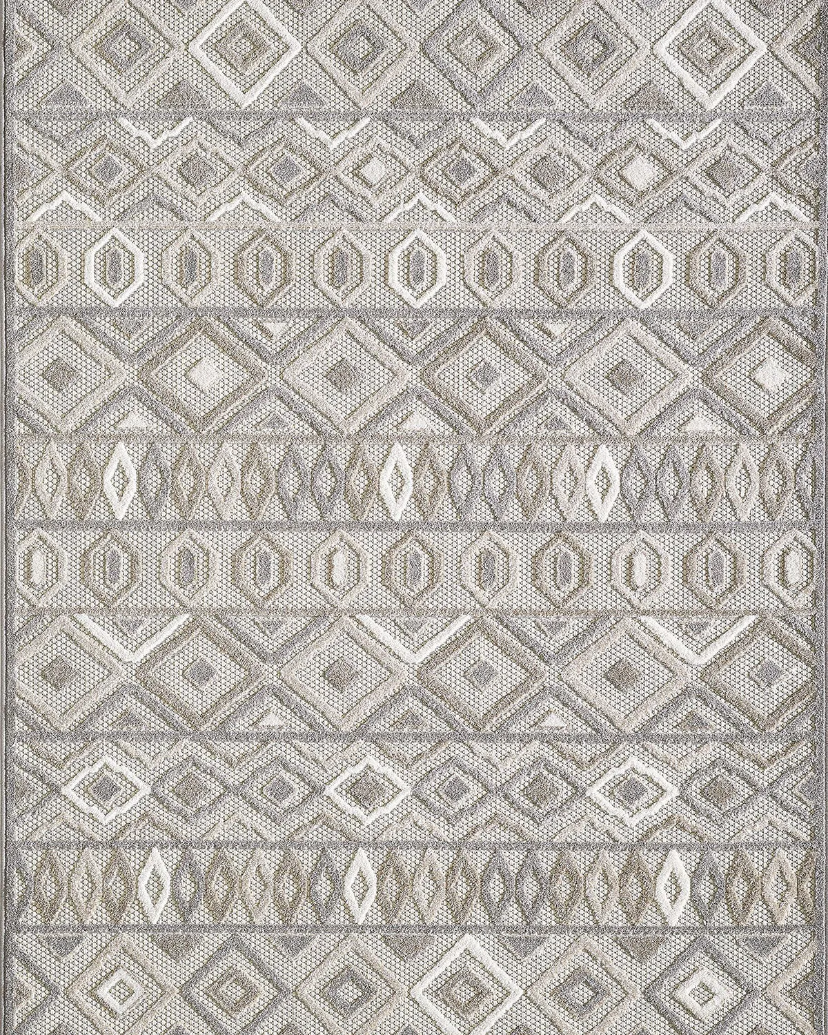 KAS Calla Aztec Round Indoor/Outdoor Rug