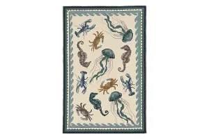 KAS Harbor Beach Life Indoor/Outdoor Rug