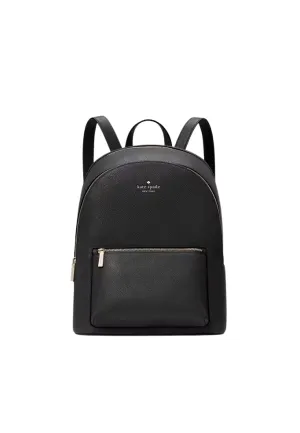 Kate Spade Lena Double Zip Large Dome Backpack In Black KH436