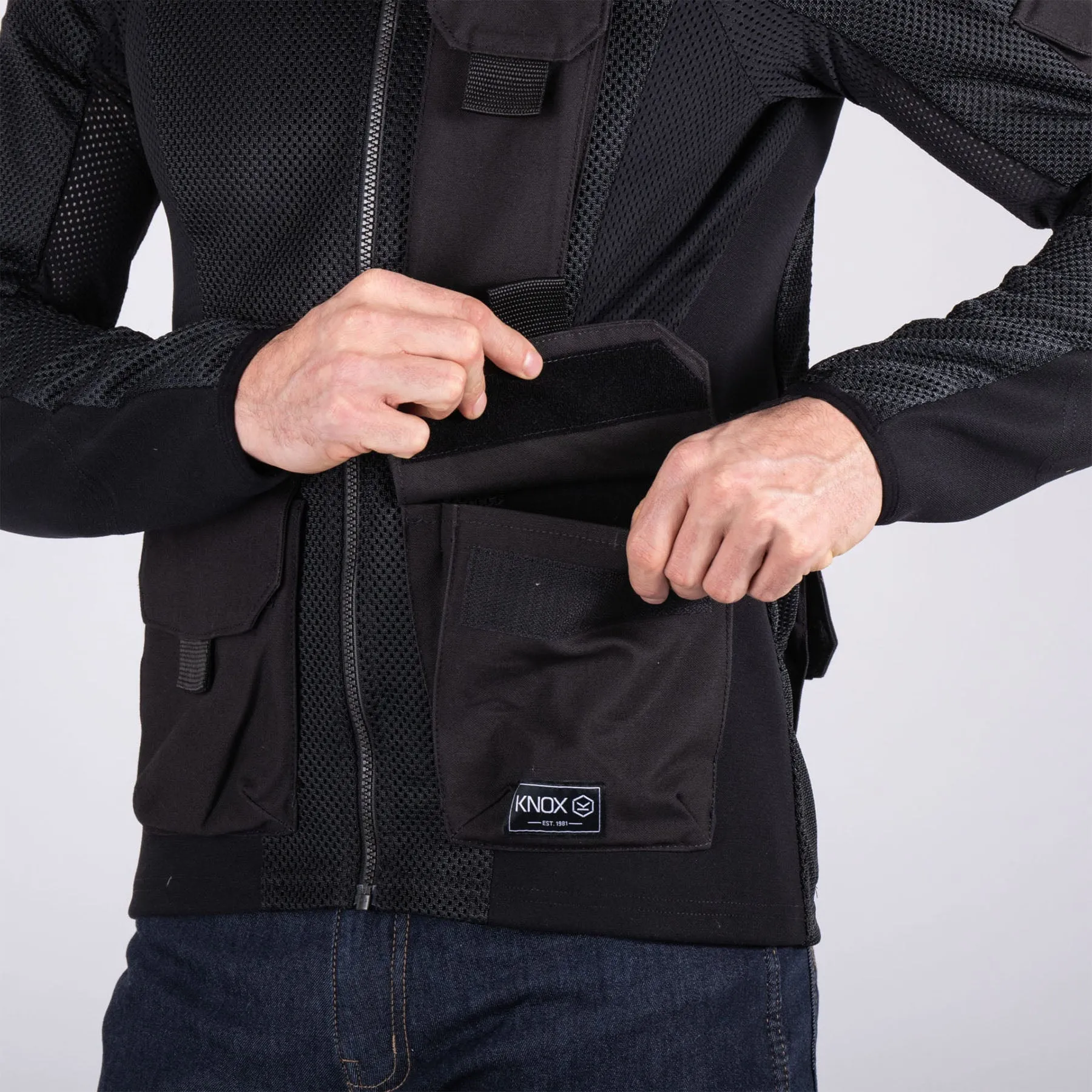 Knox Protektorenhemd Urban Pro Utility MK3 Black
