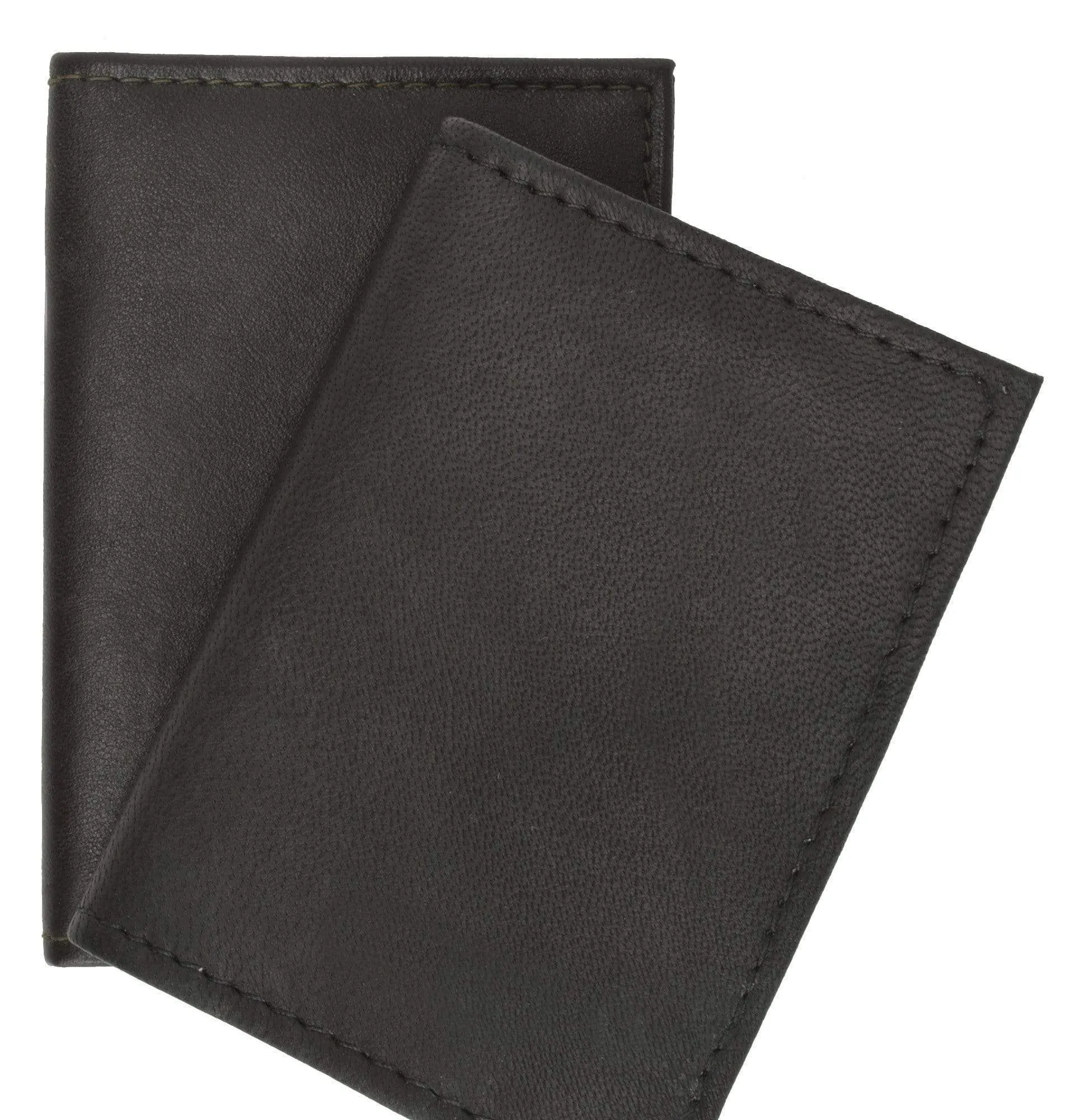 Lambskin Leather Mens Mini Credit Card Holder 67 (C)