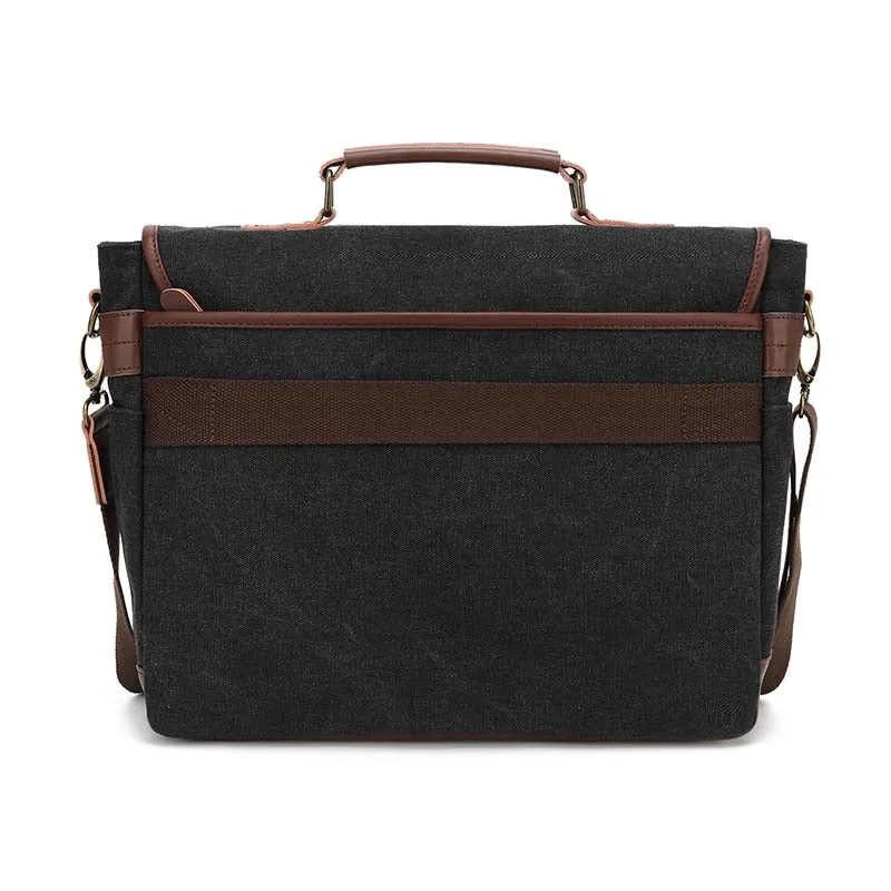 Large Canvas Vintage Messenger Bag