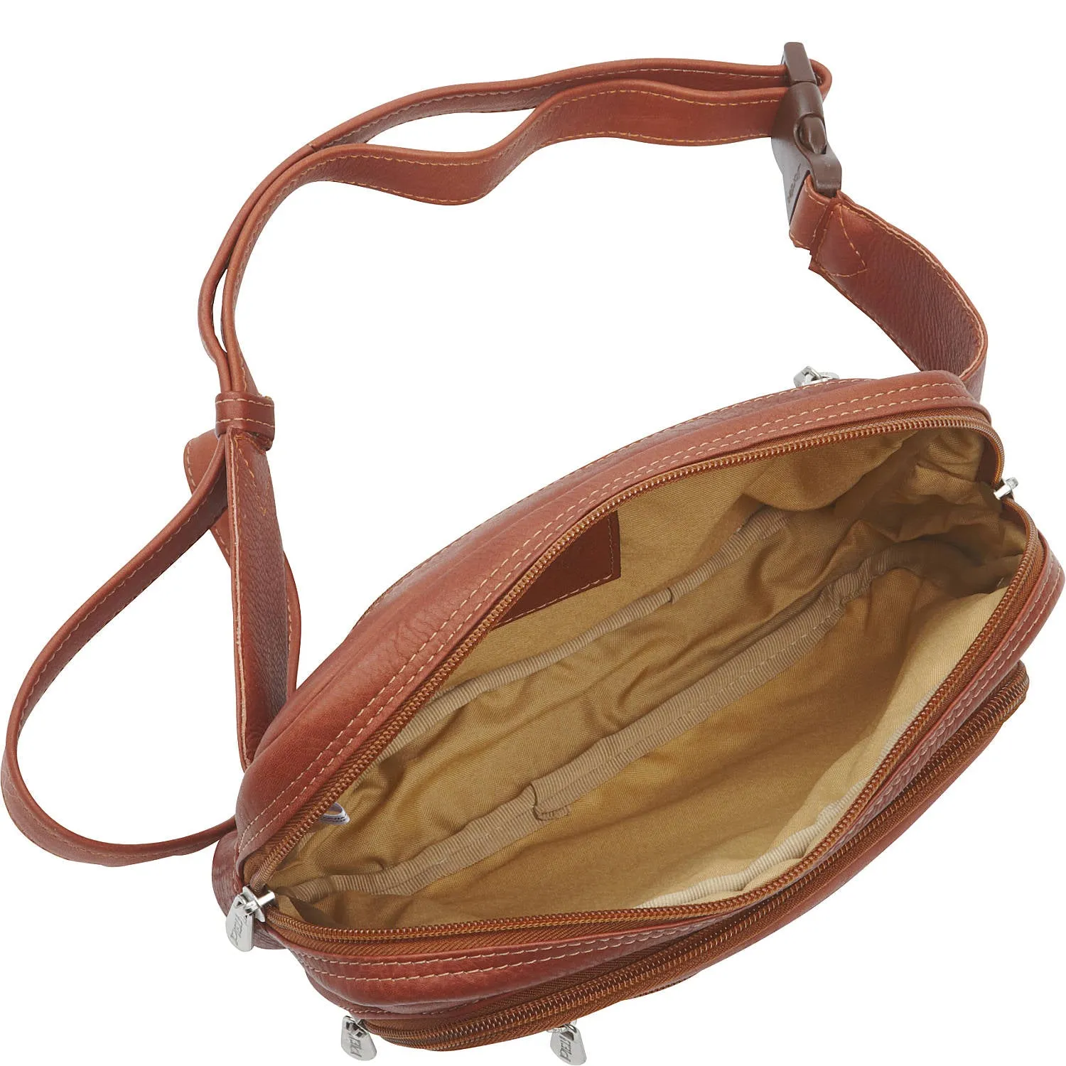 LARGE TRAVEL FOUR-POCKET WAIST BAG