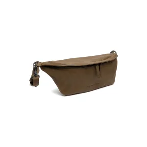 Leather Waist Pack Olive Green Kruger