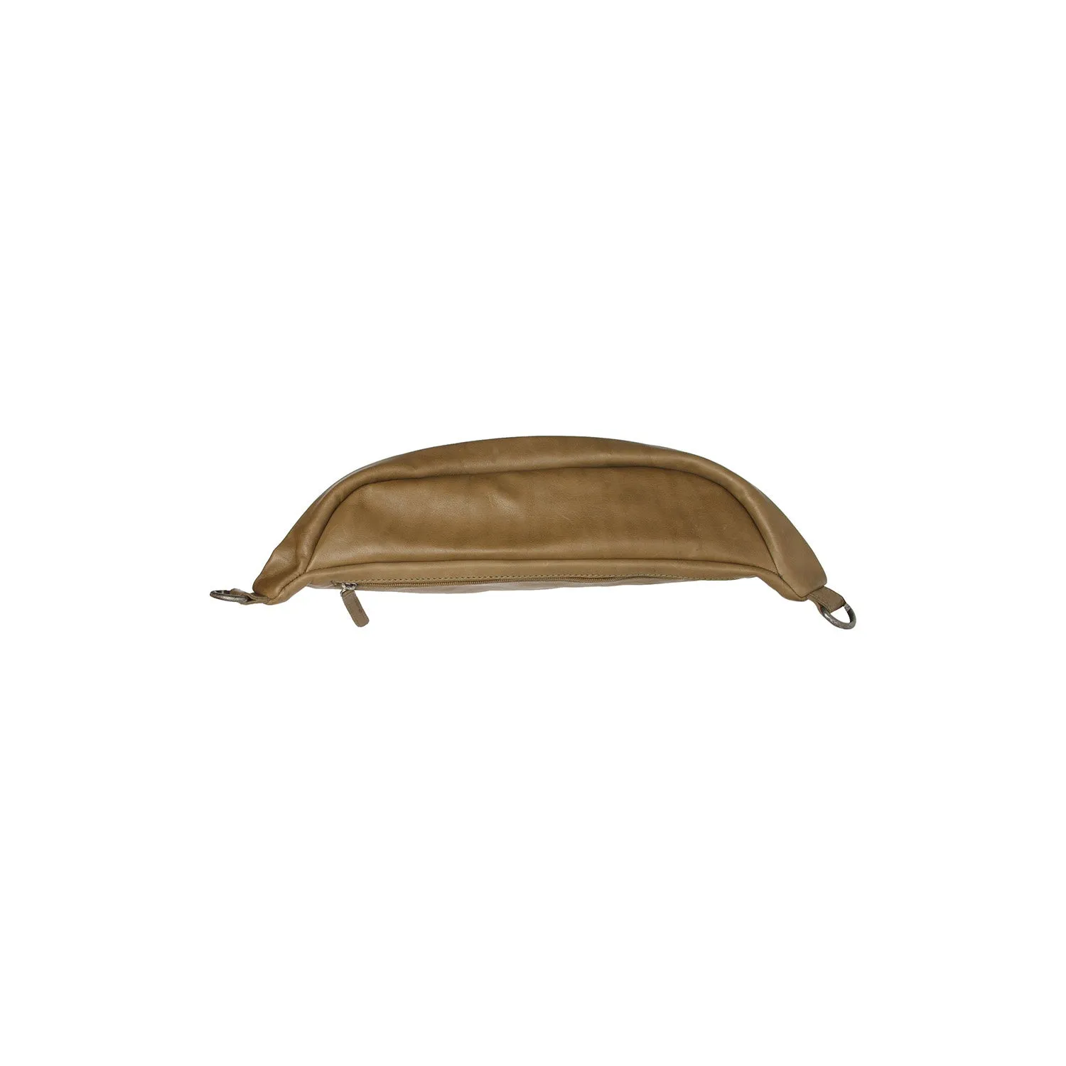 Leather Waist Pack Olive Green Kruger