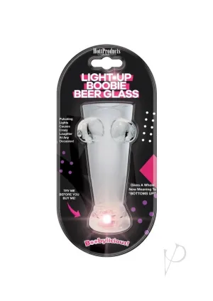 Light Up Boobie Beer Glass