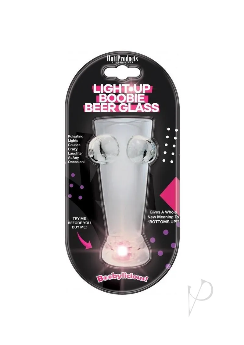 Light Up Boobie Beer Glass