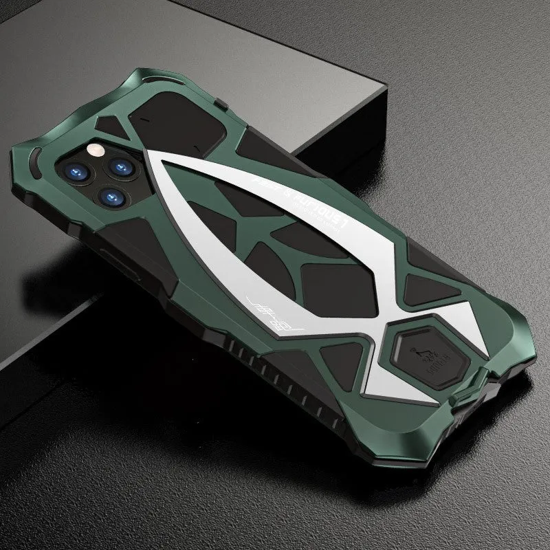 Luphie Roadster Sports Car Water-resistant Shockproof Heavy Duty Metal Case Cover