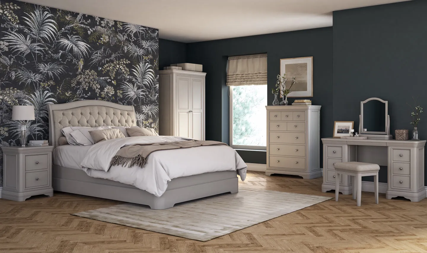 Mabel Bed Upholstered Headboard - 6'