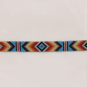M&F Western® Twister 1 Inch Multi-Color Beaded Hat Band