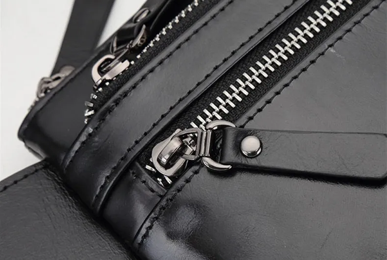 Men's Genuine Leather Waist Pack