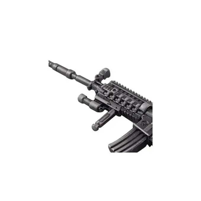 Metal M4a1-x Assault Rifle Gun Model Keychain
