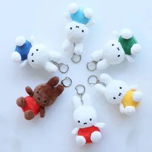 Miffy Mascot Clip-On Keychain