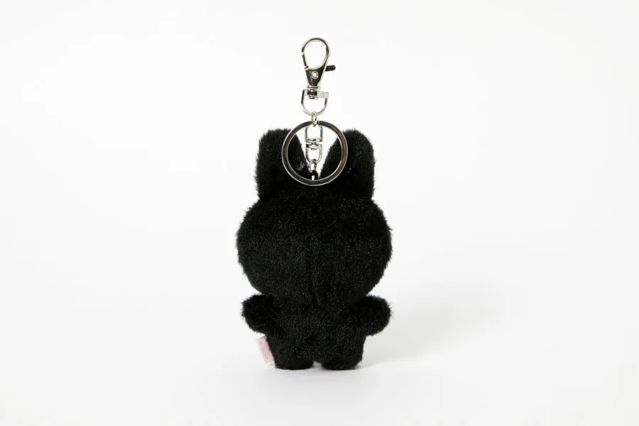 MINI KEYRING RIBBON RABBIT BLACK