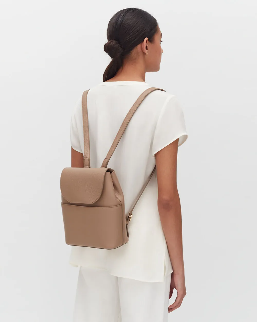 Mini Leather Backpack