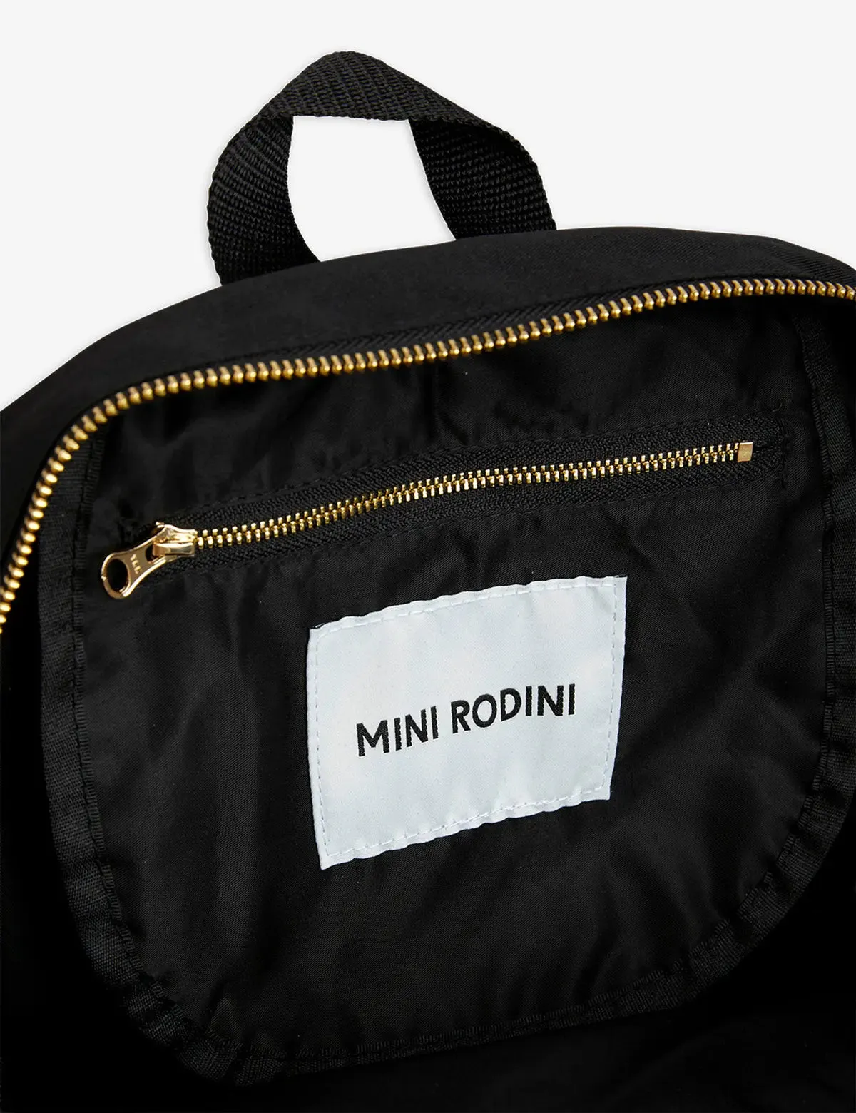 Mini Rodini | Panther backpack Black