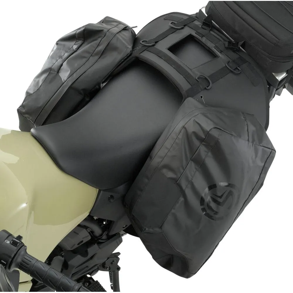 Moose Racing ADV1 Rackless Saddle Bags Black