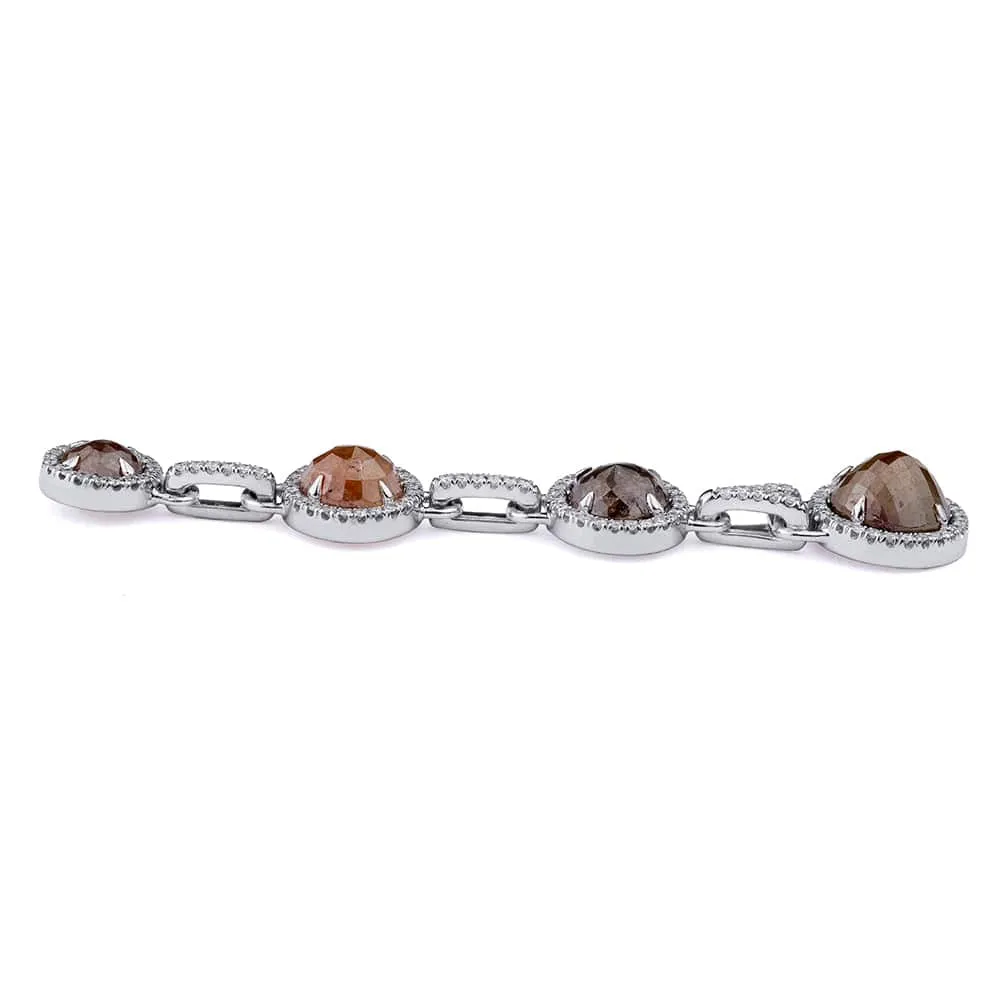 Multi-Colored Diamond Drop Earrings