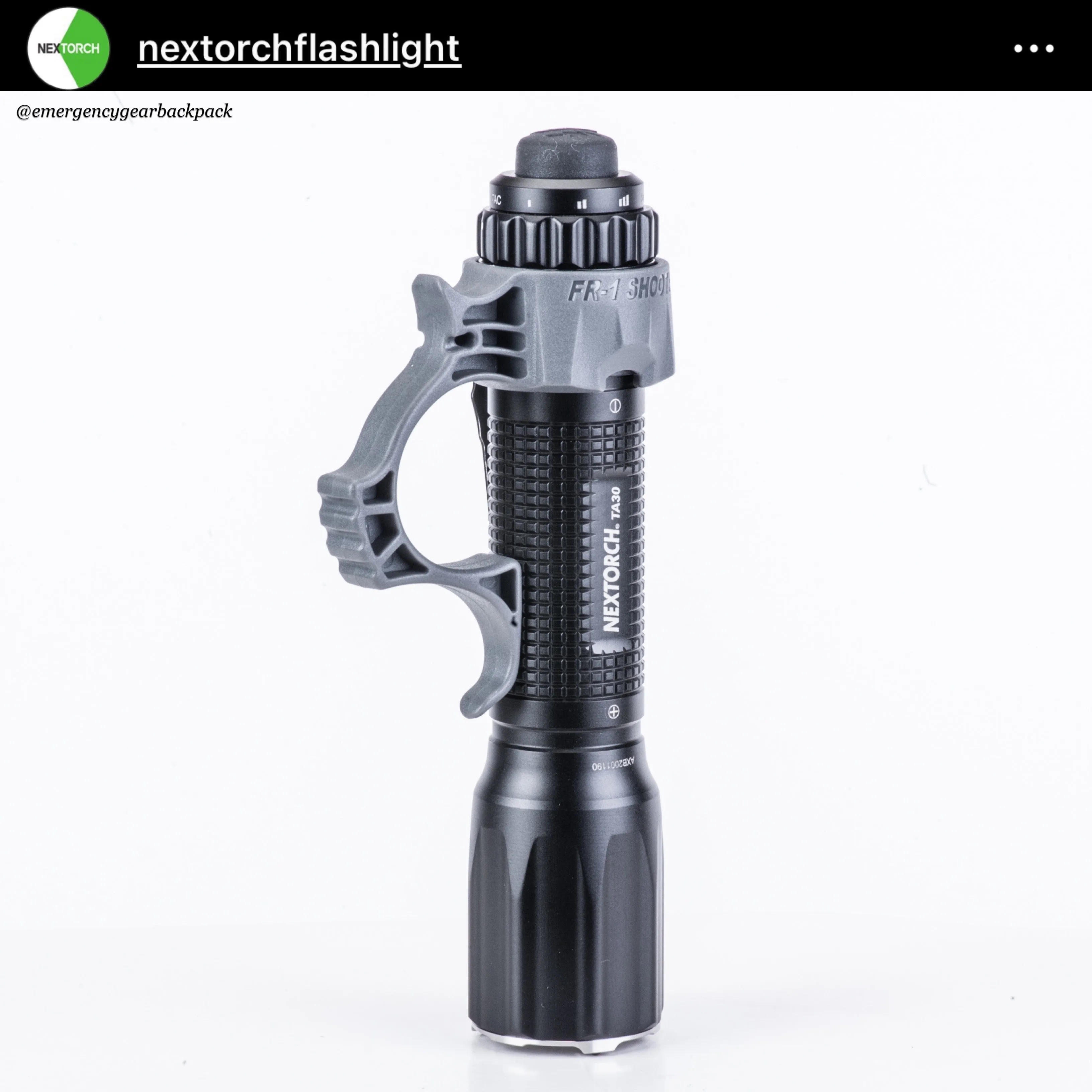 NEXTORCH FR-1 Tactical Flashlight Ring