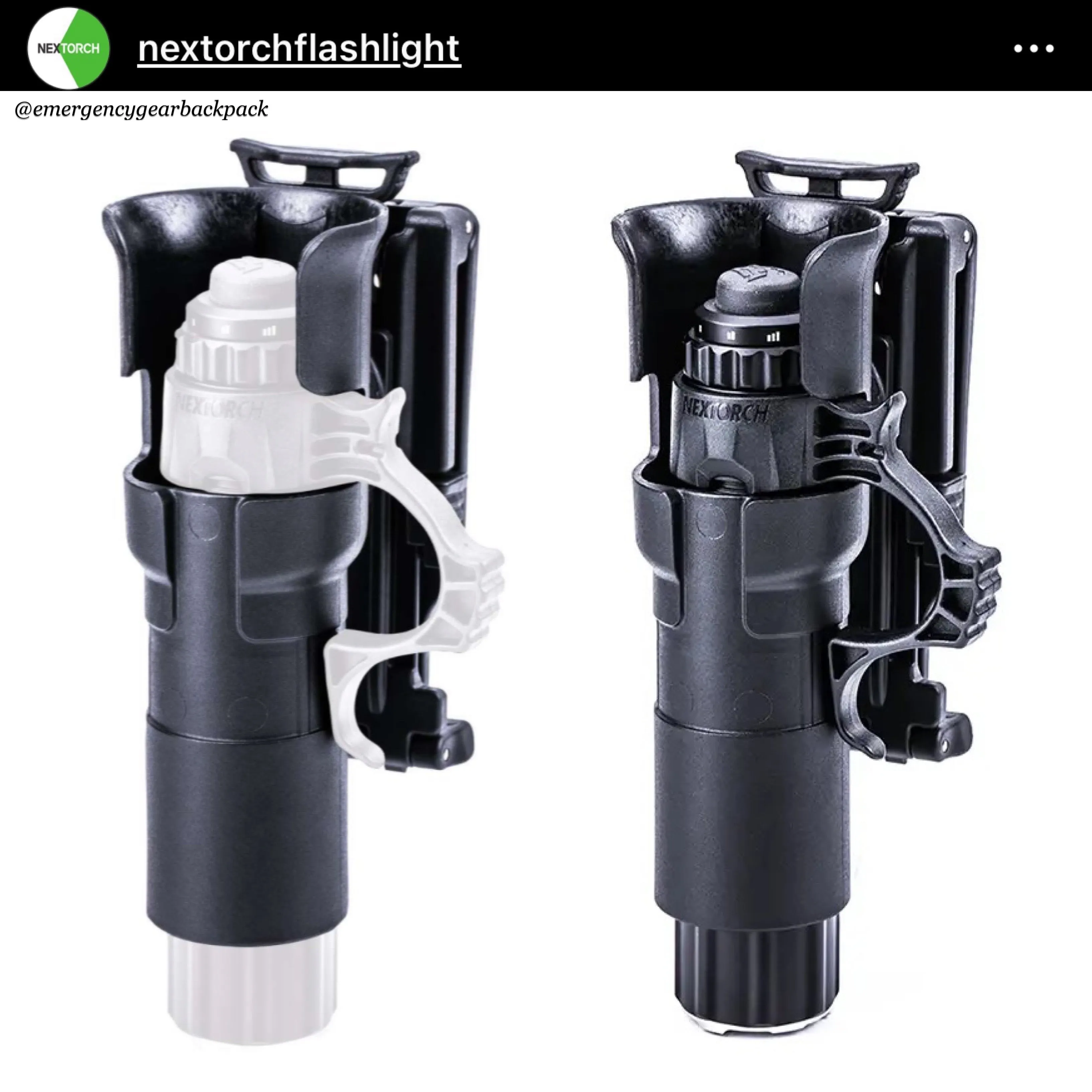 NEXTORCH FR-1 Tactical Flashlight Ring