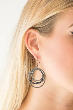 Open Door Jewelry - Elegantly Entangled - Multi Earrings - Paparazzi Accessories