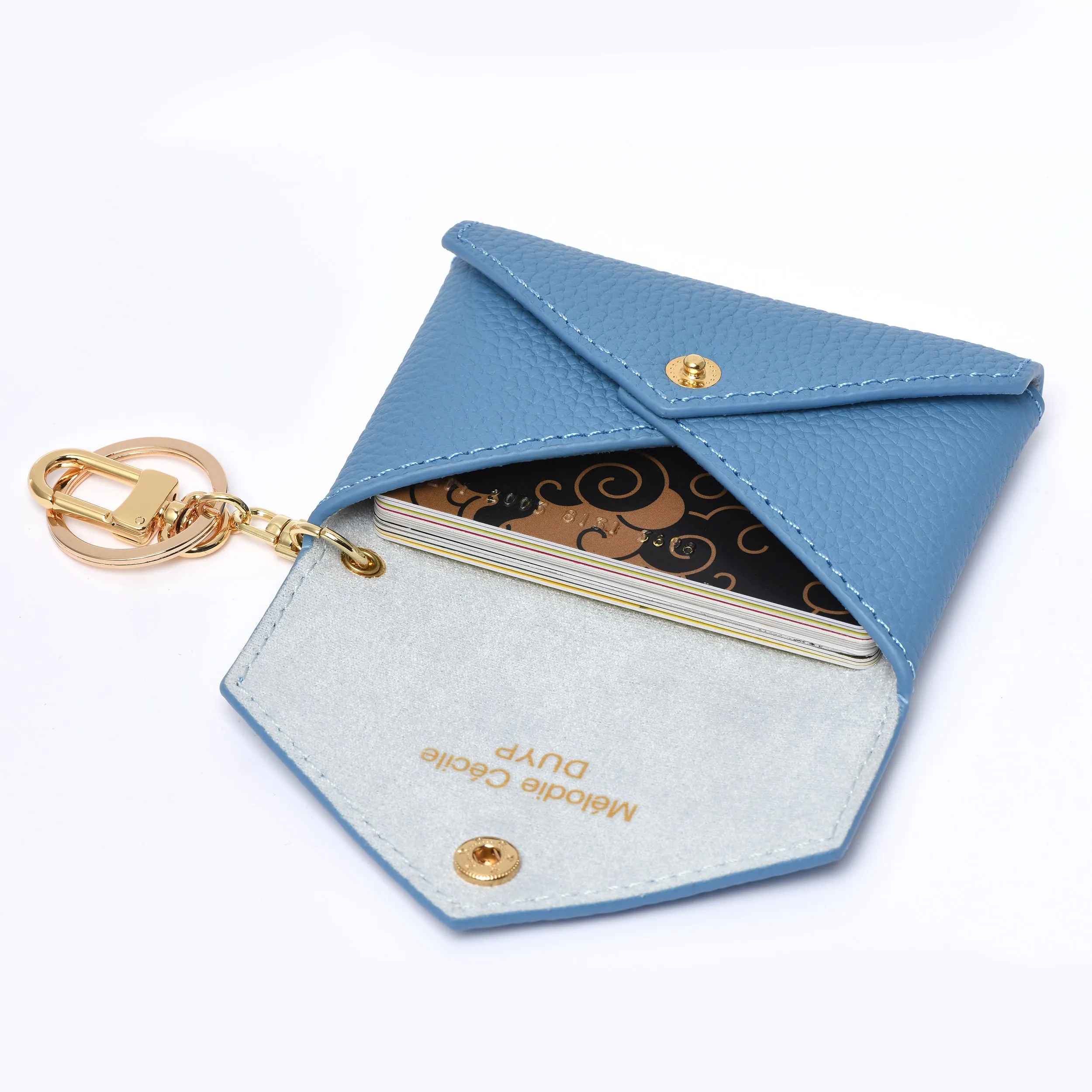OUTLET SUMMER COLLECTION - TOGO LEATHER MINI ENVELOPE BAG CHARM CARD HOLDER