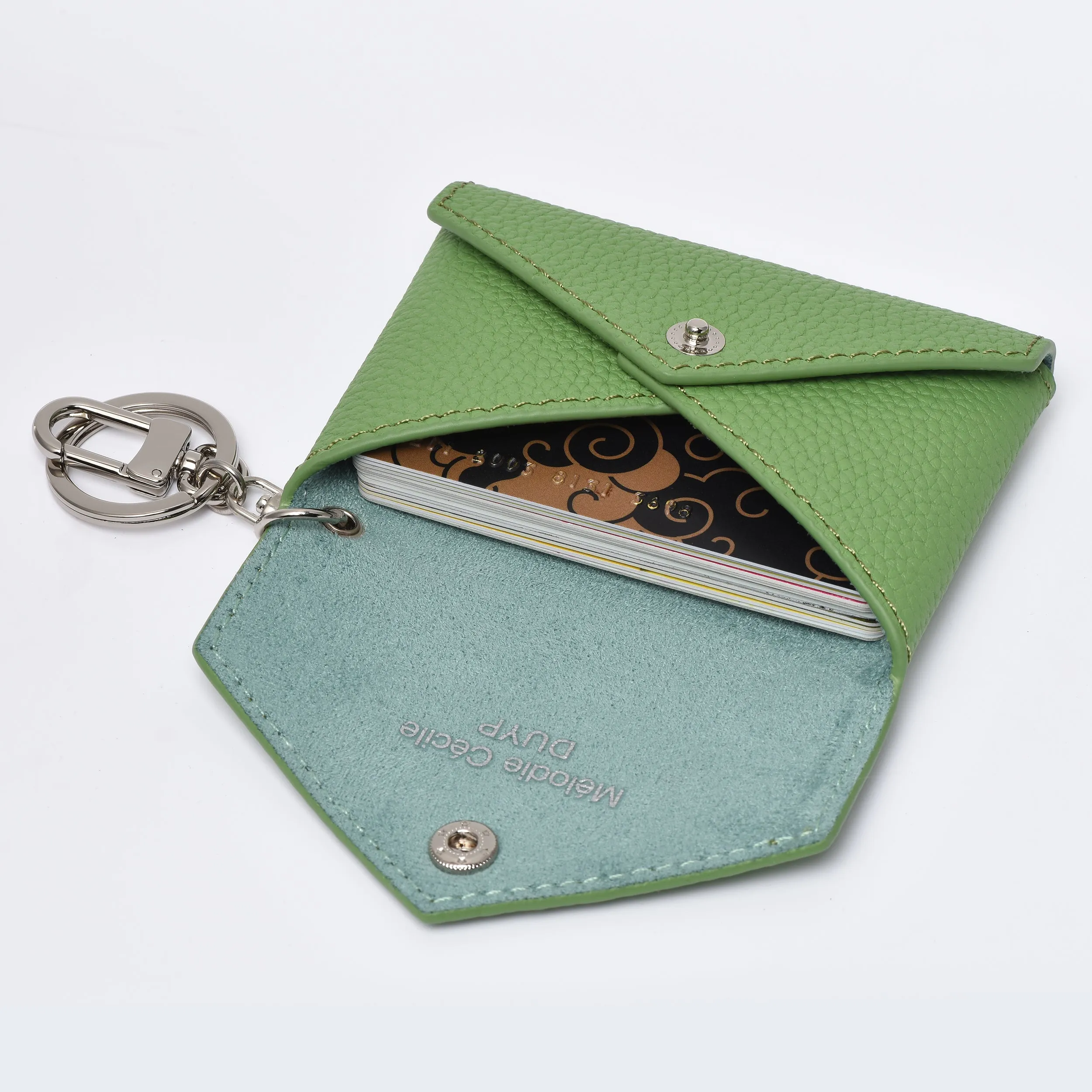 OUTLET SUMMER COLLECTION - TOGO LEATHER MINI ENVELOPE BAG CHARM CARD HOLDER