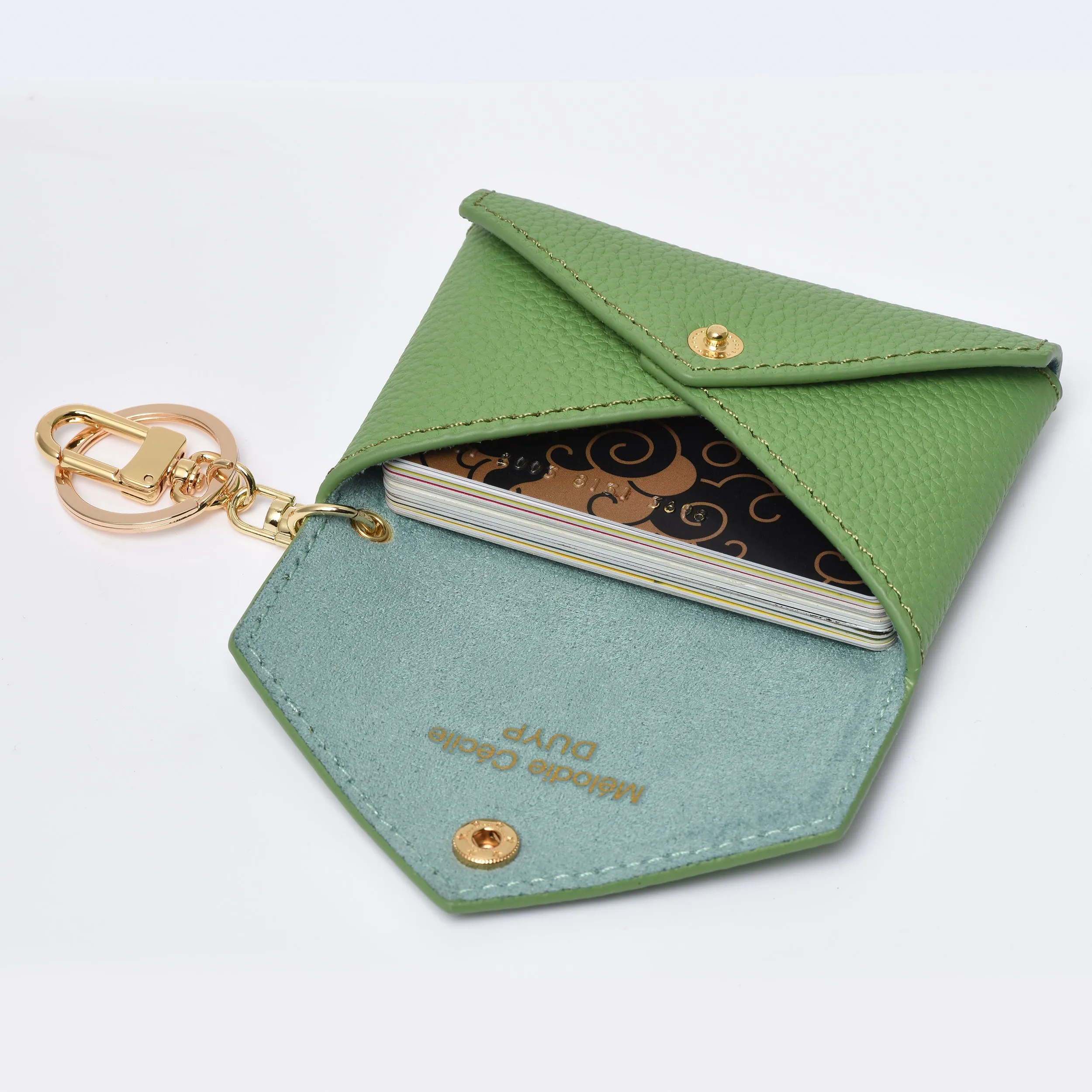 OUTLET SUMMER COLLECTION - TOGO LEATHER MINI ENVELOPE BAG CHARM CARD HOLDER