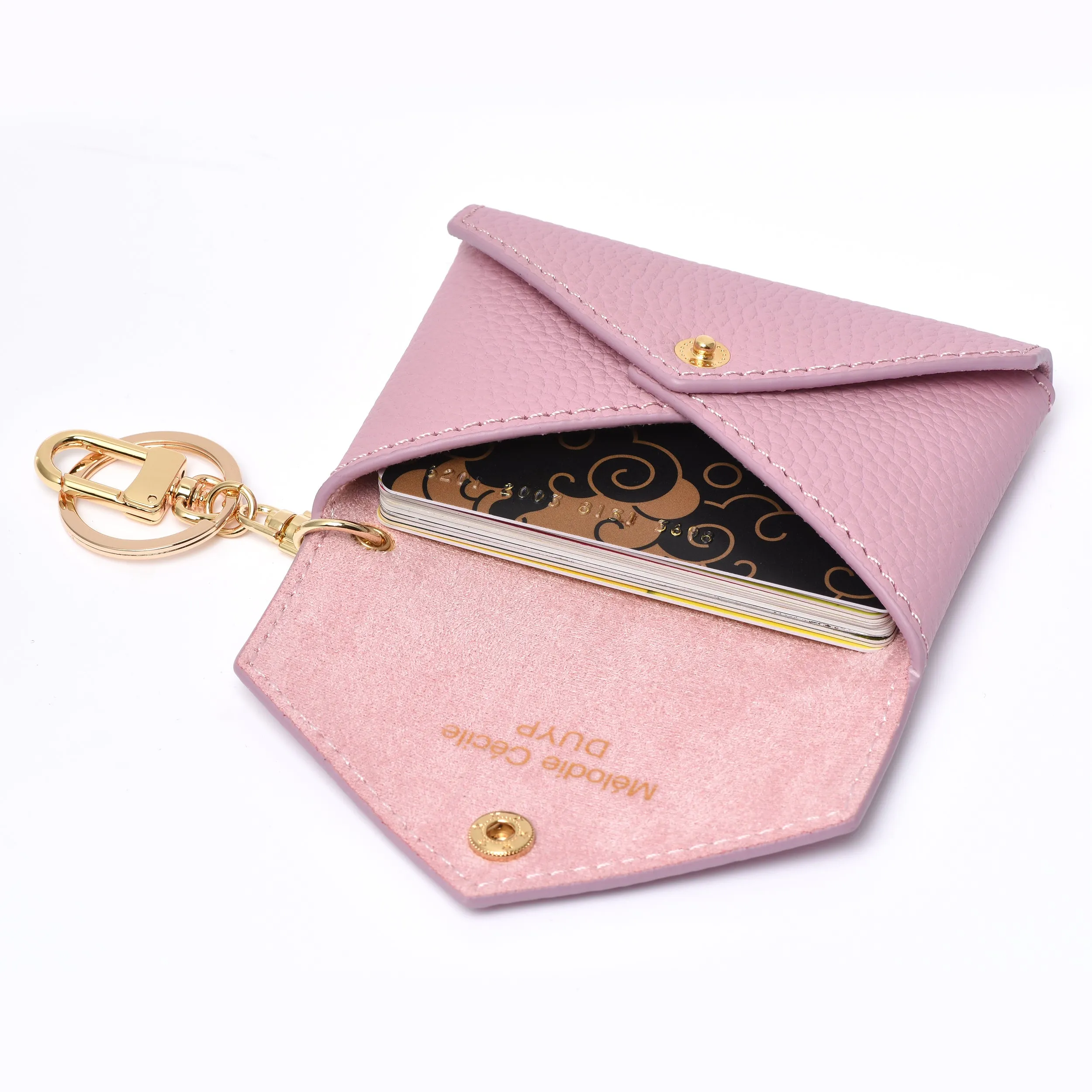 OUTLET SUMMER COLLECTION - TOGO LEATHER MINI ENVELOPE BAG CHARM CARD HOLDER