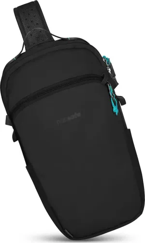 Pacsafe Pacsafe Eco 12L Sling Backpack Econyl Econyl Black | Buy Pacsafe Pacsafe Eco 12L Sling Backpack Econyl Econyl Black here | Outnorth