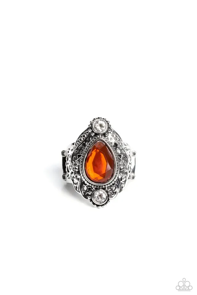 Paparazzi Ring ~ Mystical Mania - Orange