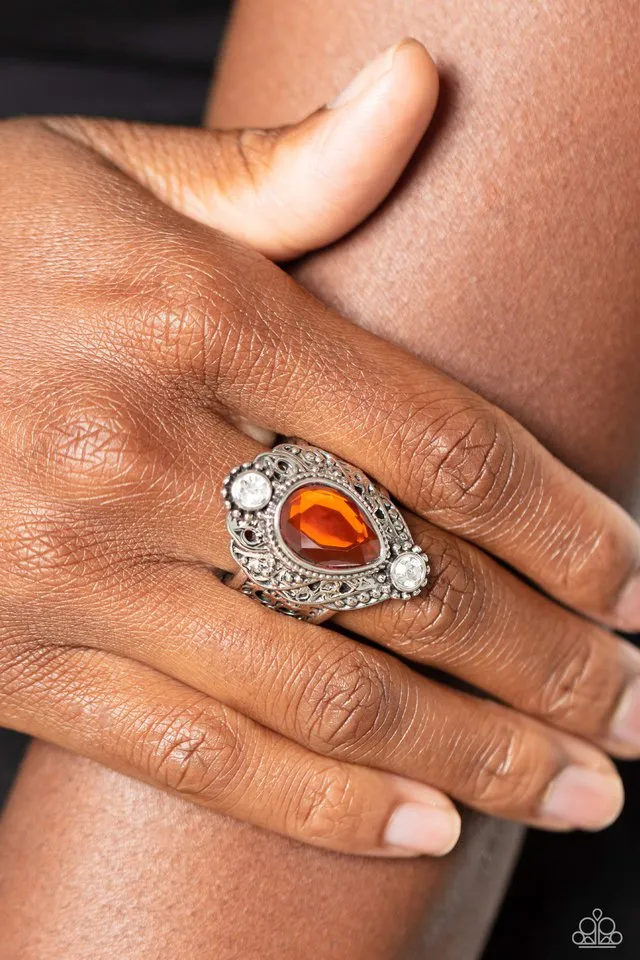 Paparazzi Ring ~ Mystical Mania - Orange